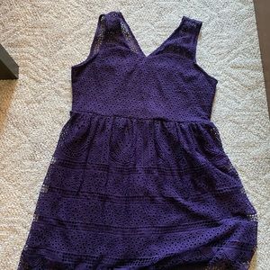 COPY - Purple eyelet dress - Ricki’s size 16